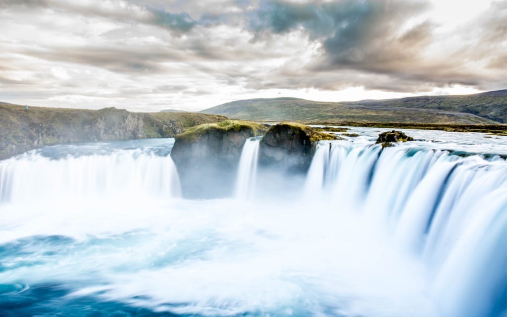 Wodospad Goðafoss