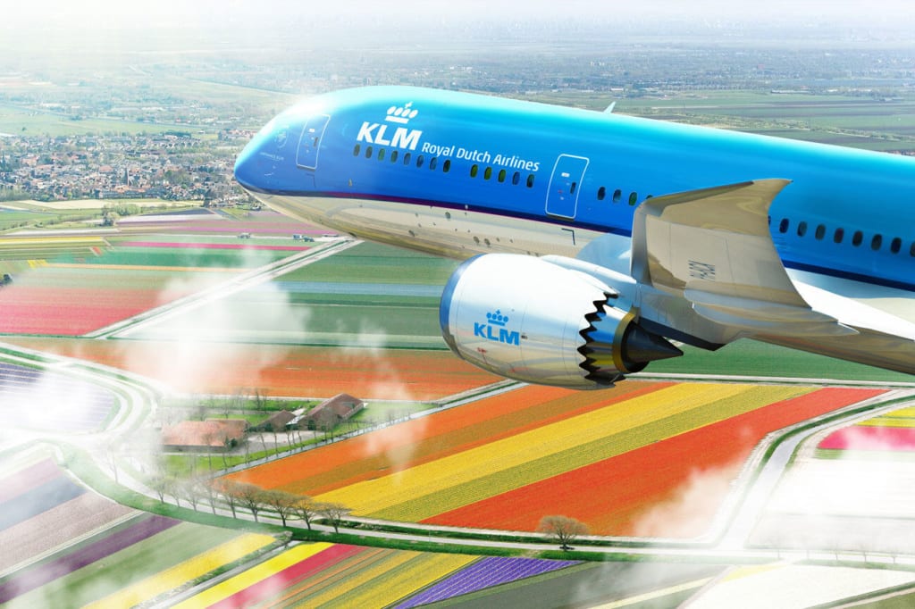 KLM Dreamliner, fot klm
