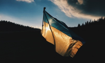 Flaga Ukrainy, fot. Max Kukurudziak Unsplash