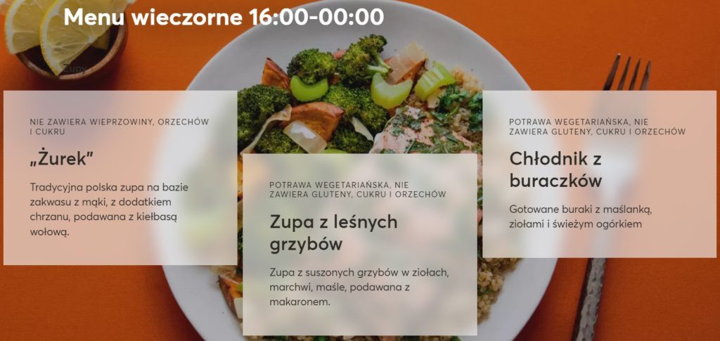 Oferta w pawilonie polskim