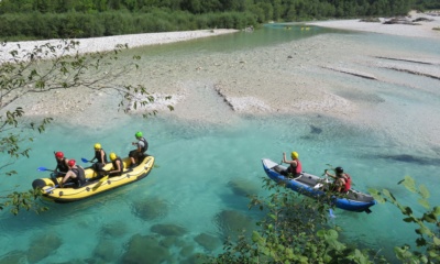 Rafting w Słowenii, fot, Lenka Žigon Unsplash