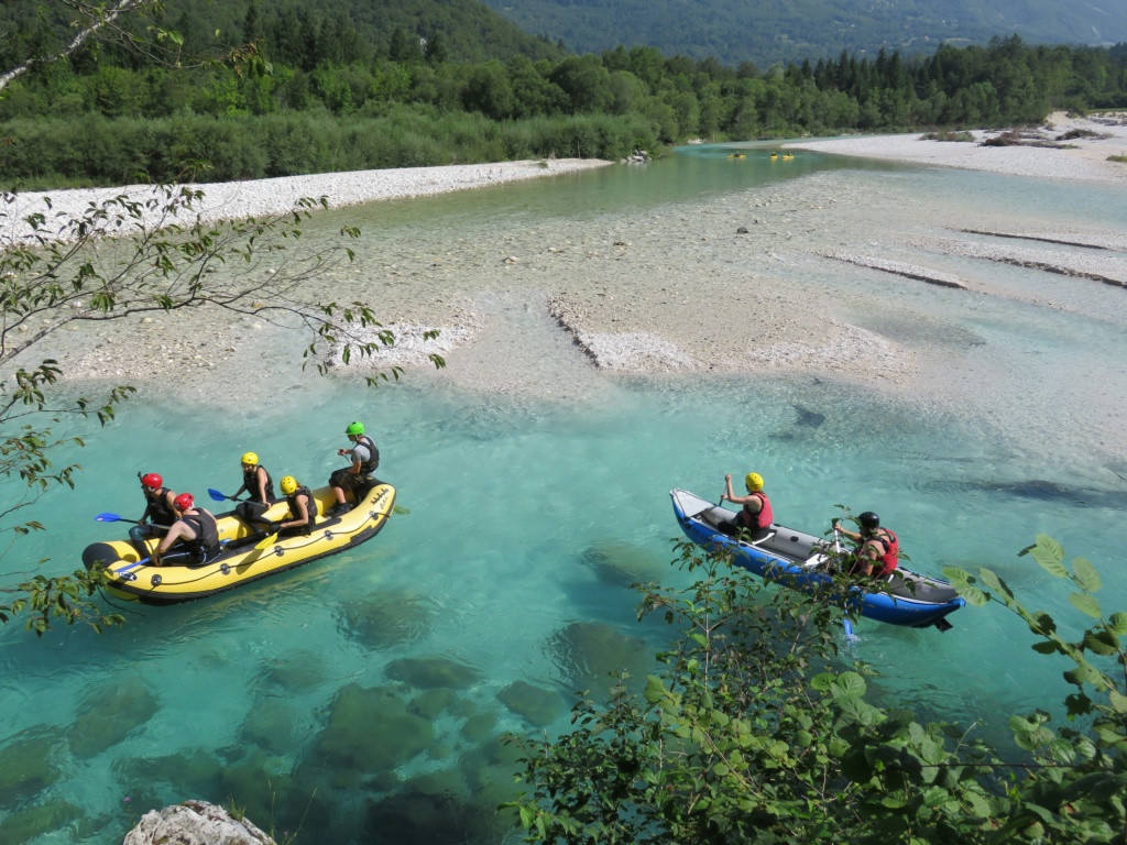 Rafting w Słowenii, fot, Lenka Žigon Unsplash