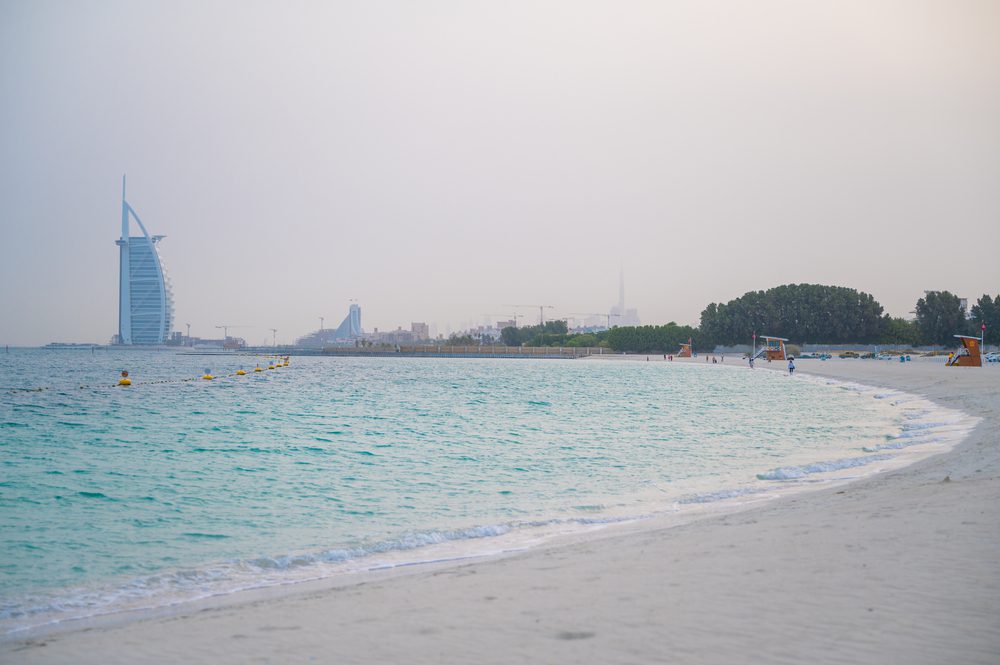 Plaża Al Sufouh Beach w Dubaju