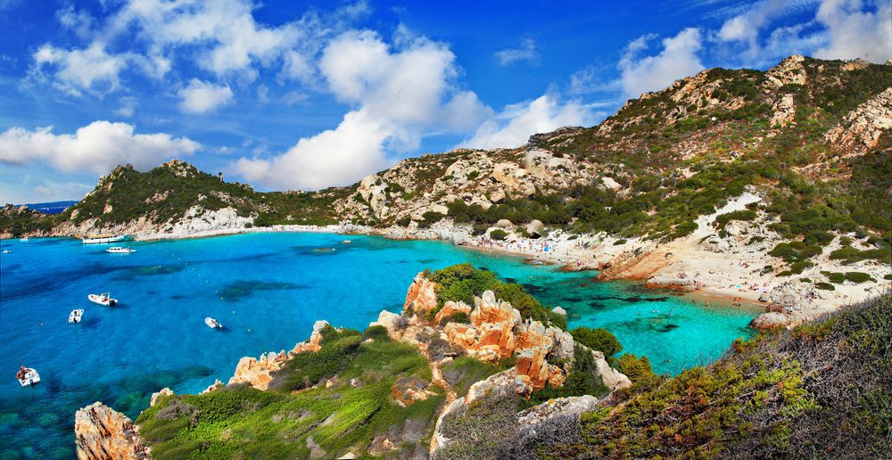 Plaża Cala Granara na Sardynii